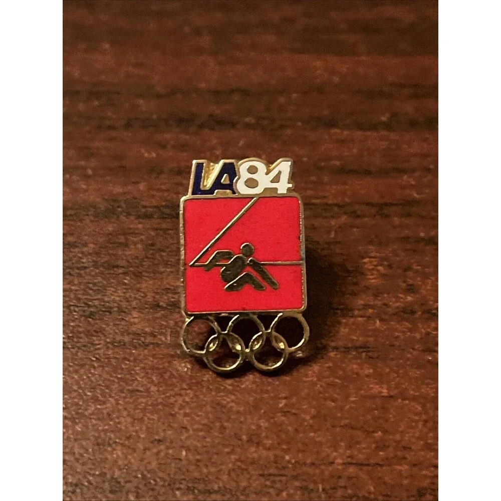 1984 Los Angeles Olympics Yachting Event Lapel Hat‎ Pin